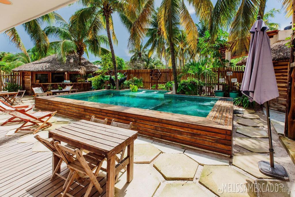 Hotel Ah Muzenkab El Cuyo Esterno foto